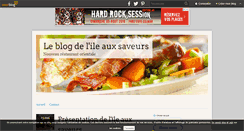 Desktop Screenshot of l-ile-aux-saveurs.over-blog.fr