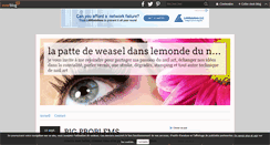 Desktop Screenshot of lapattedeweasel.over-blog.com