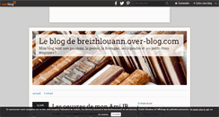 Desktop Screenshot of breizhlouann.over-blog.com