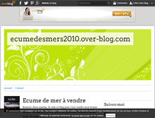 Tablet Screenshot of ecumedesmers2010.over-blog.com