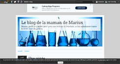 Desktop Screenshot of desnouvellesdemarius.over-blog.com