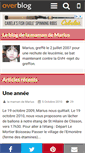 Mobile Screenshot of desnouvellesdemarius.over-blog.com