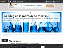 Tablet Screenshot of desnouvellesdemarius.over-blog.com