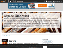 Tablet Screenshot of espace.shahrazad.over-blog.com