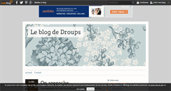 Desktop Screenshot of droups.over-blog.com
