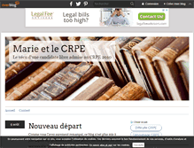 Tablet Screenshot of marie.crpe.over-blog.fr