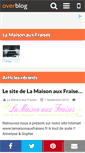 Mobile Screenshot of lamaisonauxfraises.over-blog.com