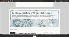 Desktop Screenshot of christinelr94.over-blog.com