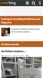 Mobile Screenshot of dentellesetchiffons.over-blog.com