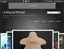 Tablet Screenshot of mickael-b.over-blog.com