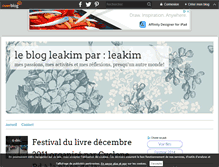 Tablet Screenshot of leakim.over-blog.com