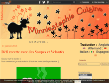 Tablet Screenshot of minniestephiecuisine.over-blog.com