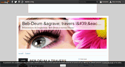 Desktop Screenshot of beb-deum.over-blog.com