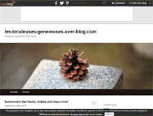 Tablet Screenshot of les-brodeuses-genereuses.over-blog.com