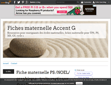 Tablet Screenshot of fichesmaternelle.over-blog.com