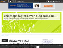 Tablet Screenshot of ezlaptopadapters.over-blog.com