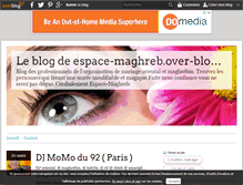 Tablet Screenshot of espace-maghreb.over-blog.com