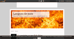 Desktop Screenshot of languedepute.over-blog.com