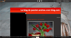 Desktop Screenshot of passion-andree.over-blog.com