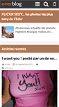 Mobile Screenshot of flickr.over-blog.com