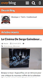 Mobile Screenshot of deuzio.over-blog.fr