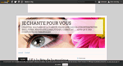 Desktop Screenshot of jfchanteurdevariete.over-blog.com