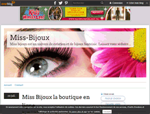 Tablet Screenshot of miss-bijoux.over-blog.com