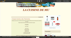Desktop Screenshot of lacuisinedemu.over-blog.com