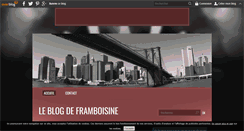 Desktop Screenshot of framboisine.over-blog.fr