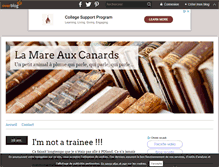 Tablet Screenshot of mareauxcanards.over-blog.com