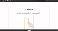 Desktop Screenshot of cleron.over-blog.com