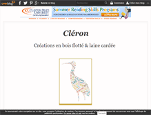 Tablet Screenshot of cleron.over-blog.com