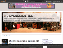 Tablet Screenshot of kd-evenementiel.over-blog.com