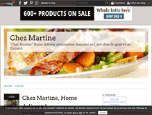 Tablet Screenshot of chezmartine.over-blog.com