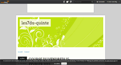 Desktop Screenshot of les7du-quinte.over-blog.com
