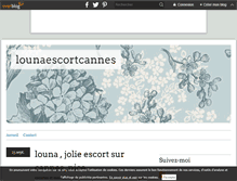 Tablet Screenshot of lounaescortcannes.over-blog.com