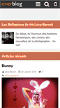 Mobile Screenshot of benoitlevy.over-blog.com