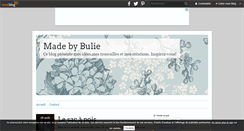 Desktop Screenshot of madebybulie.over-blog.com
