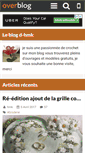 Mobile Screenshot of crochet-hmk.over-blog.com
