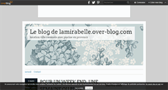 Desktop Screenshot of lamirabelle.over-blog.com