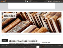 Tablet Screenshot of ireader.over-blog.com