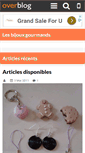 Mobile Screenshot of bijouxgourmands.over-blog.com