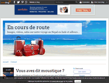 Tablet Screenshot of encoursderoute.over-blog.com