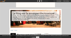 Desktop Screenshot of musique-electronique.over-blog.fr