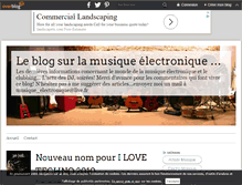 Tablet Screenshot of musique-electronique.over-blog.fr