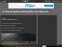 Tablet Screenshot of leptitmondedenadine.over-blog.com