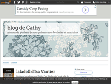 Tablet Screenshot of cathy91.over-blog.com