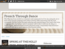 Tablet Screenshot of frenchthroughdance.over-blog.com