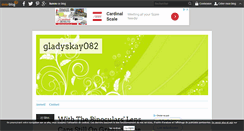 Desktop Screenshot of gladyskay082.over-blog.com