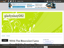 Tablet Screenshot of gladyskay082.over-blog.com